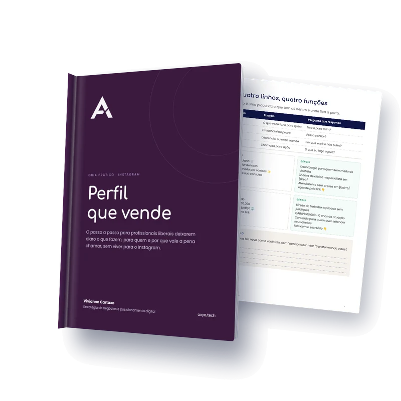 Mockup do e-book Perfil que vende