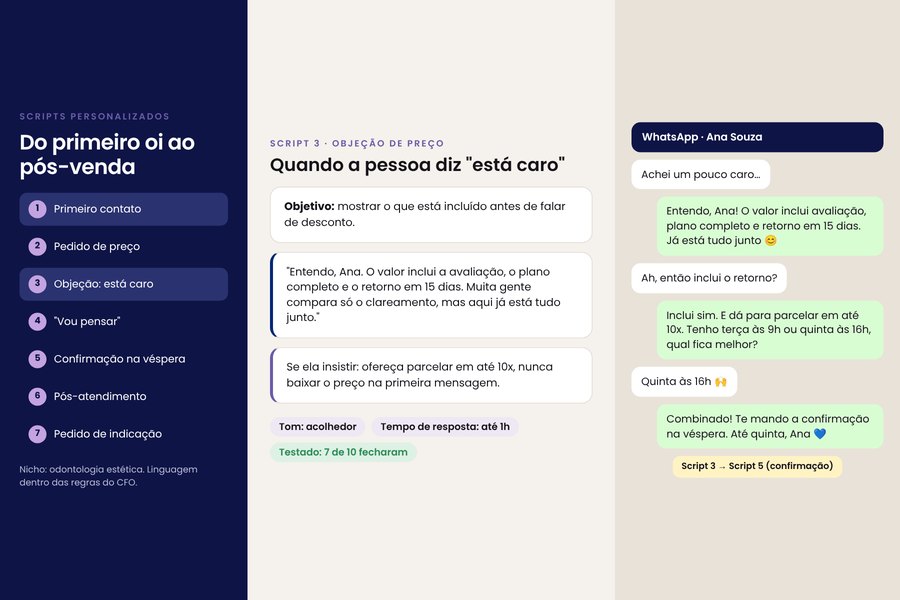 Exemplo de entrega: Scripts personalizados